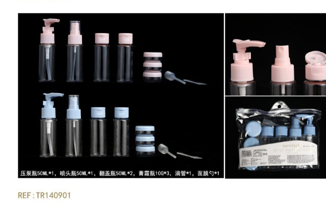 SET DE BOTELLAS DE VIAJE