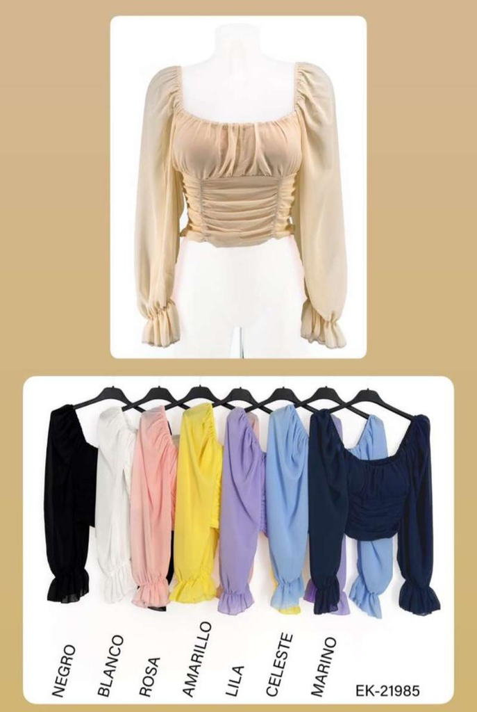 BLUSA GASA 21985